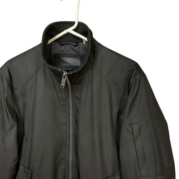 Calvin Klein Black Classic Ripstop Bomber Jacket Men’s S - Picture 5 of 10